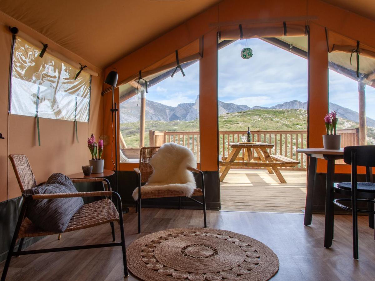 Can Elisa Safari Tent Tarbena ภายนอก รูปภาพ
