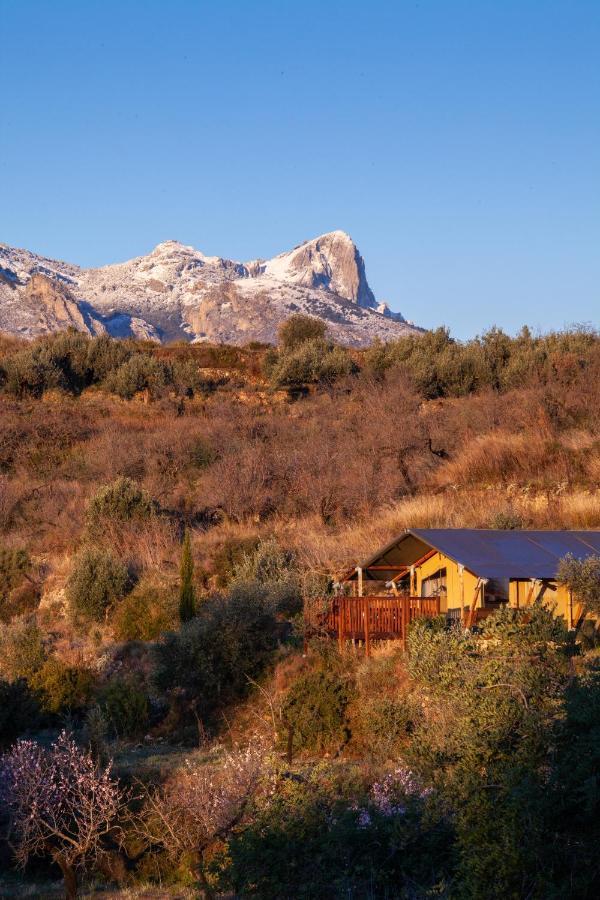 Can Elisa Safari Tent Tarbena ภายนอก รูปภาพ