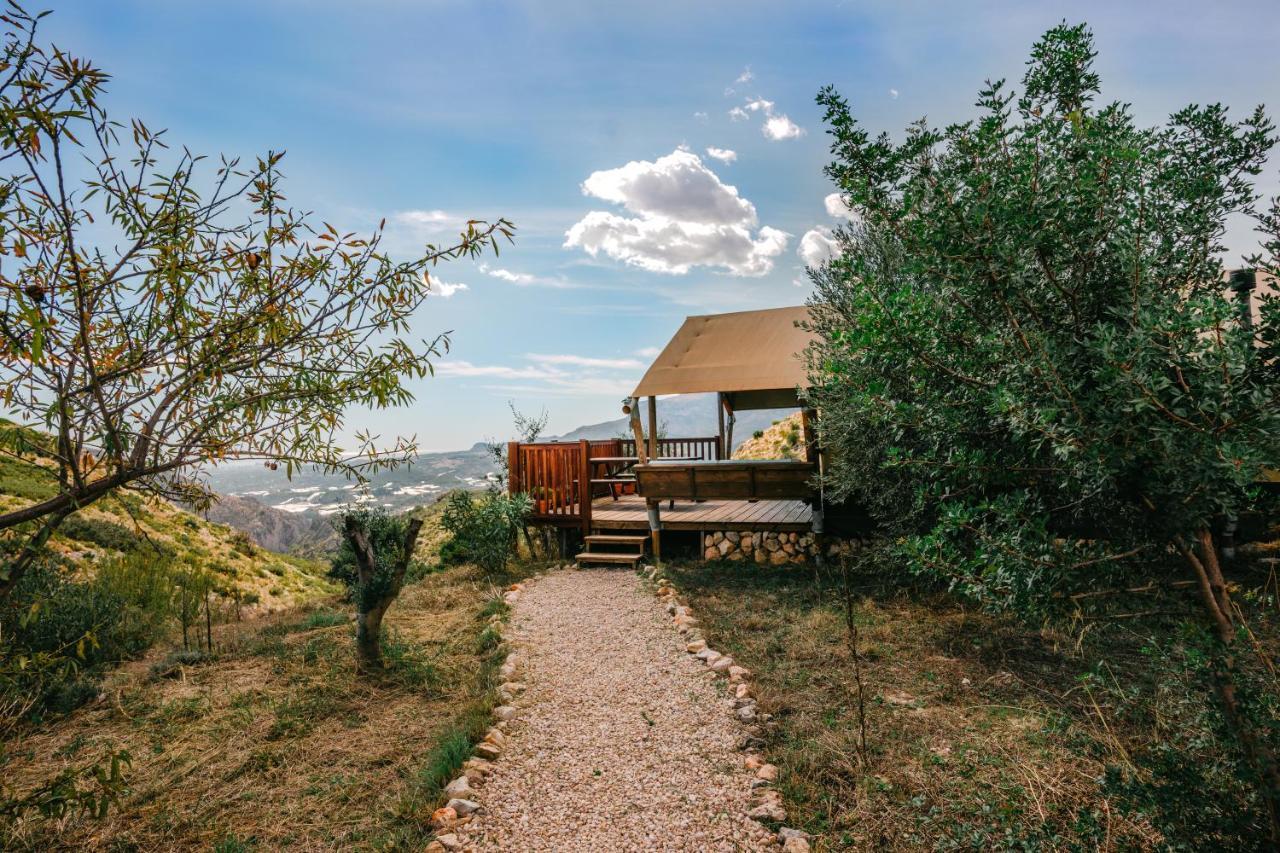 Can Elisa Safari Tent Tarbena ภายนอก รูปภาพ